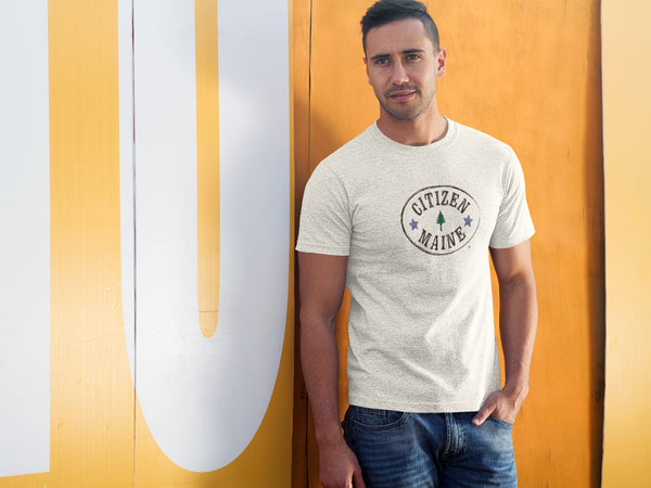 Citizen Maine 2 star logo tee