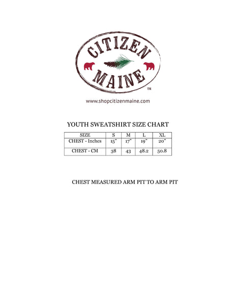 Youth Maine Cabin Sweatshirts